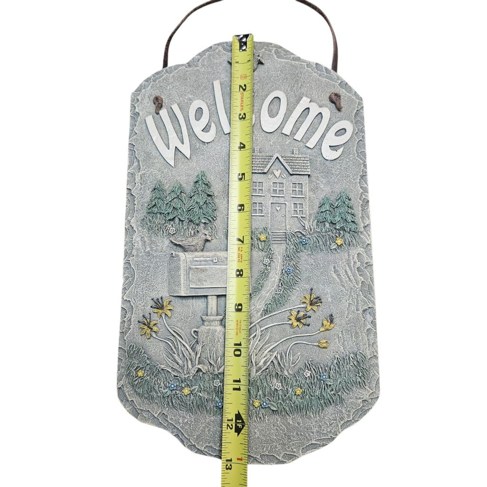 TCR Licensed Gray Welcome 3D Printed Wall Sign - Picture 4 of 4